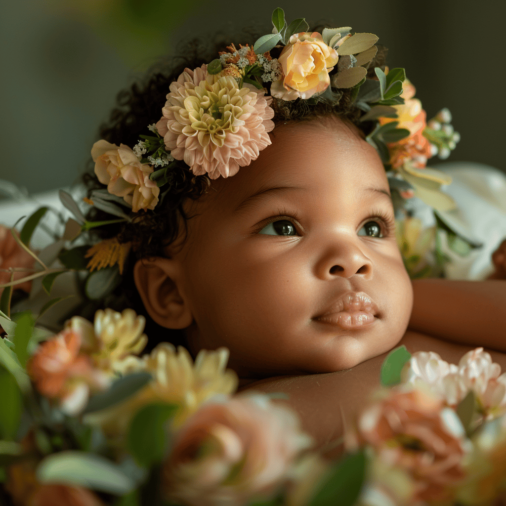 Amazing baby photo taken with best 85mm prime lens for newborn photography