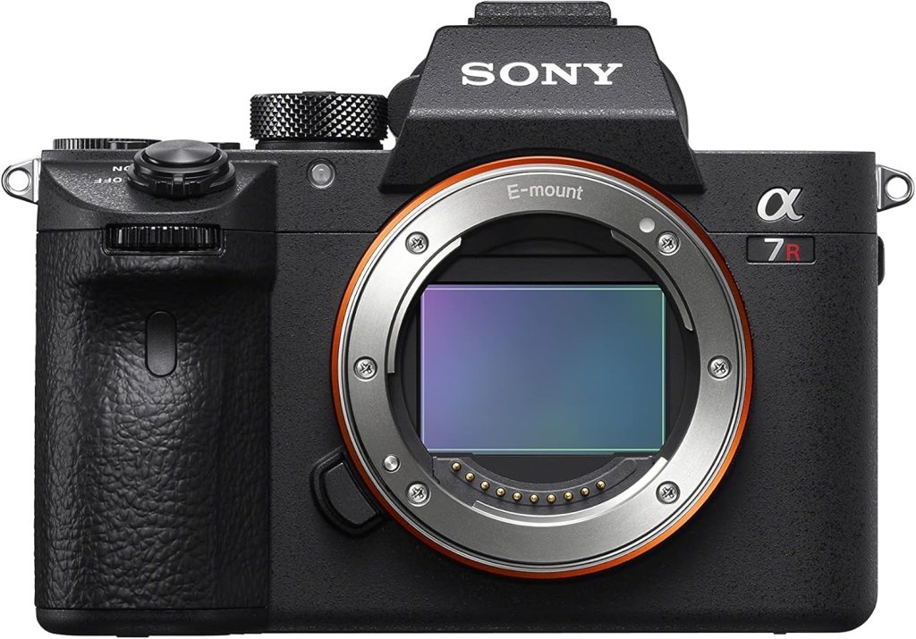 Sony Alpha 7R IV Full Frame Mirrorless Interchangeable Lens Camera w:High Resolution 61MP Sensor, up to 10FPS with Continuous AF:AE Tracking
